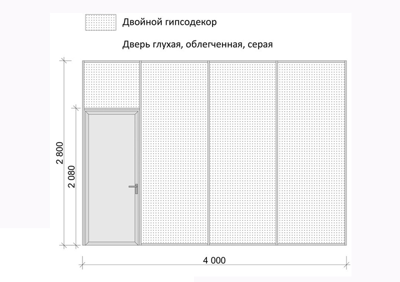 stacion-peregorodki-system65-komb001 Комбинированная офисная перегородка (Система Лайт)