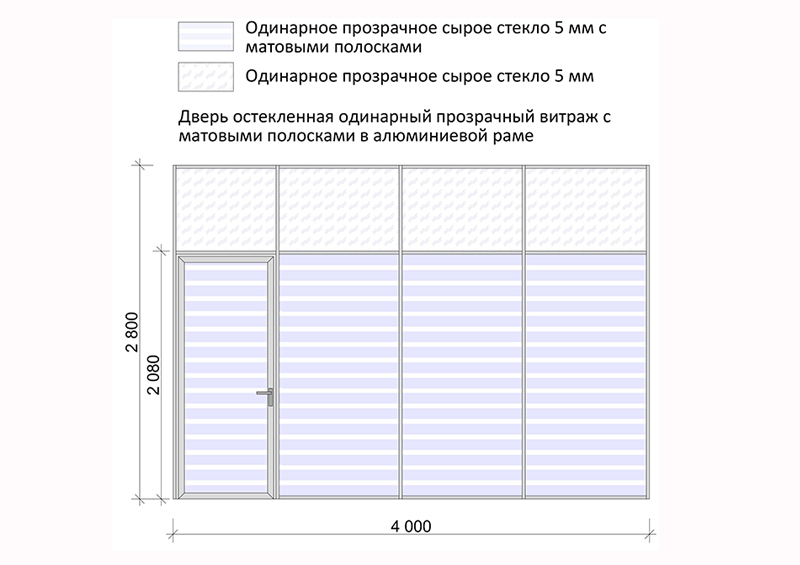 stacion-peregorodki-system72-poloska003 Стеклянная офисная перегородка с полосками (Система Премиум)