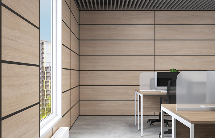 Бежевые стеновые панели