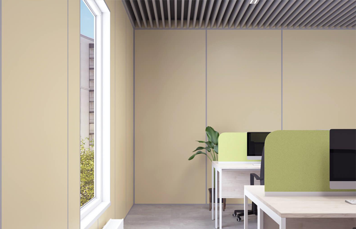 Бежевые стеновые панели