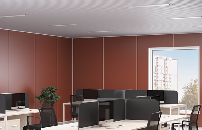 Коричневые стеновые панели