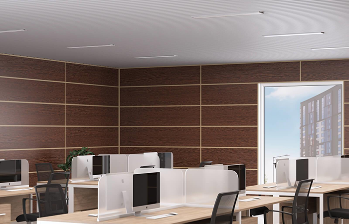 Коричневые стеновые панели