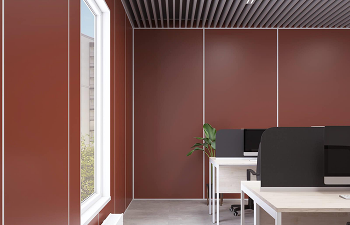 Коричневые стеновые панели