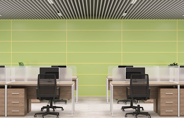 Зеленые стеновые панели