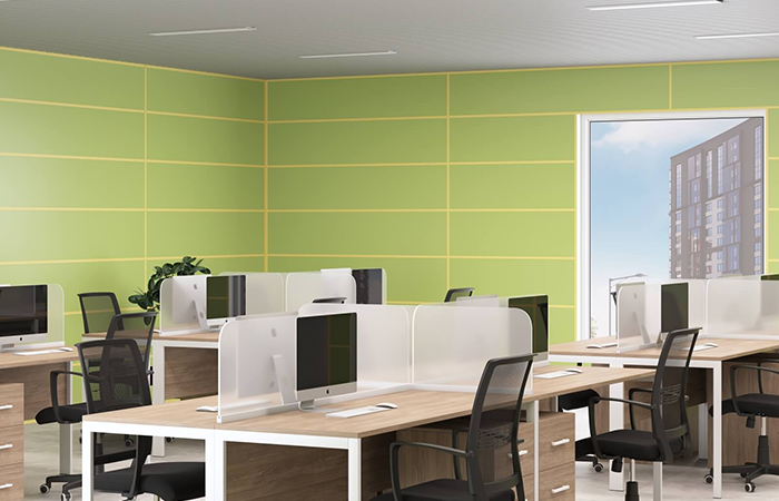 Зеленые стеновые панели