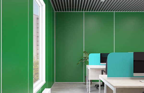Зеленые стеновые панели