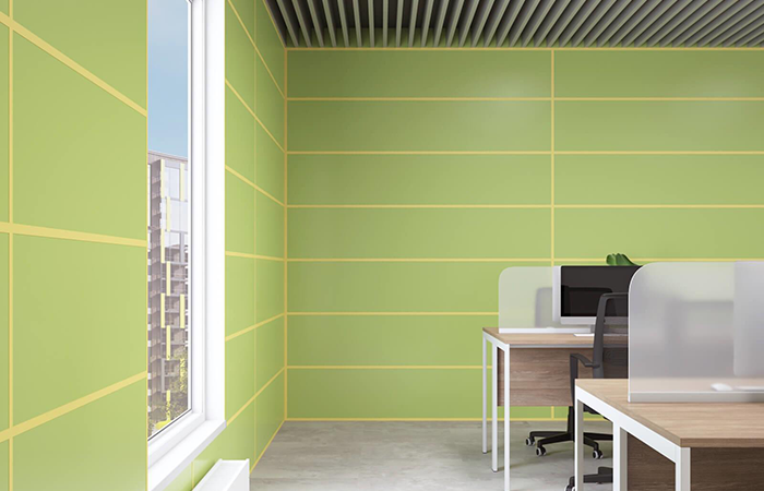 Зеленые стеновые панели