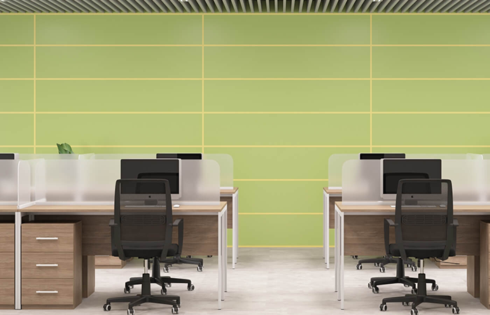 Однотонные стеновые панели