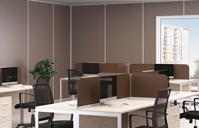 Однотонные стеновые панели