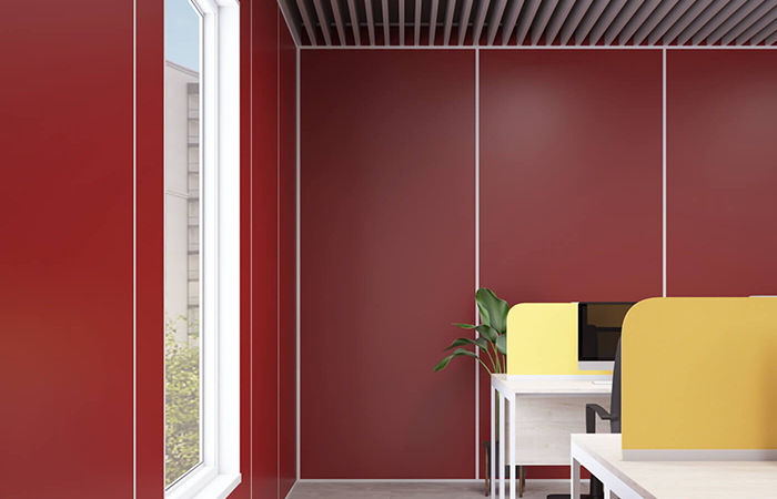 Однотонные стеновые панели