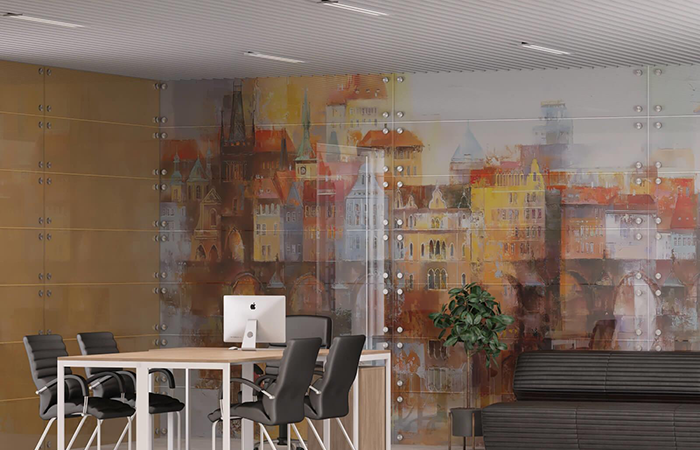 Стеновые панели с рисунком